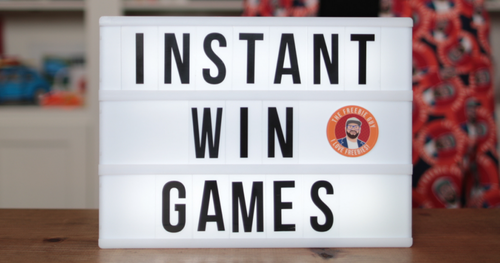 The Freebie Guy’s Master List of Current Instant Win Games