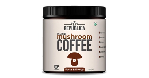 Free La Republica Mushroom Coffee Sample