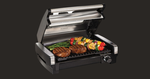 Hamilton Beach Searing Grill with Lid Window Giveaway