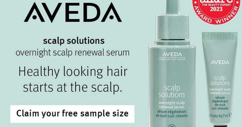Free Sample of AVEDA Scalp Solutions Overnight Scalp Renewal Serum